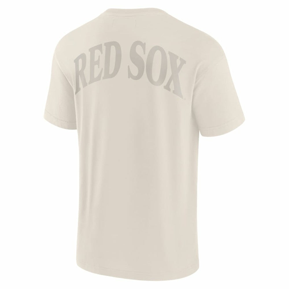 Boston Red Sox Fanatics Elements Iconic T-Shirt - Cream T-shirts