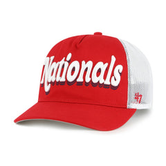 Washington Nationals '47 Women's Biloxi Hitch Adjustable Hat - Red Hats