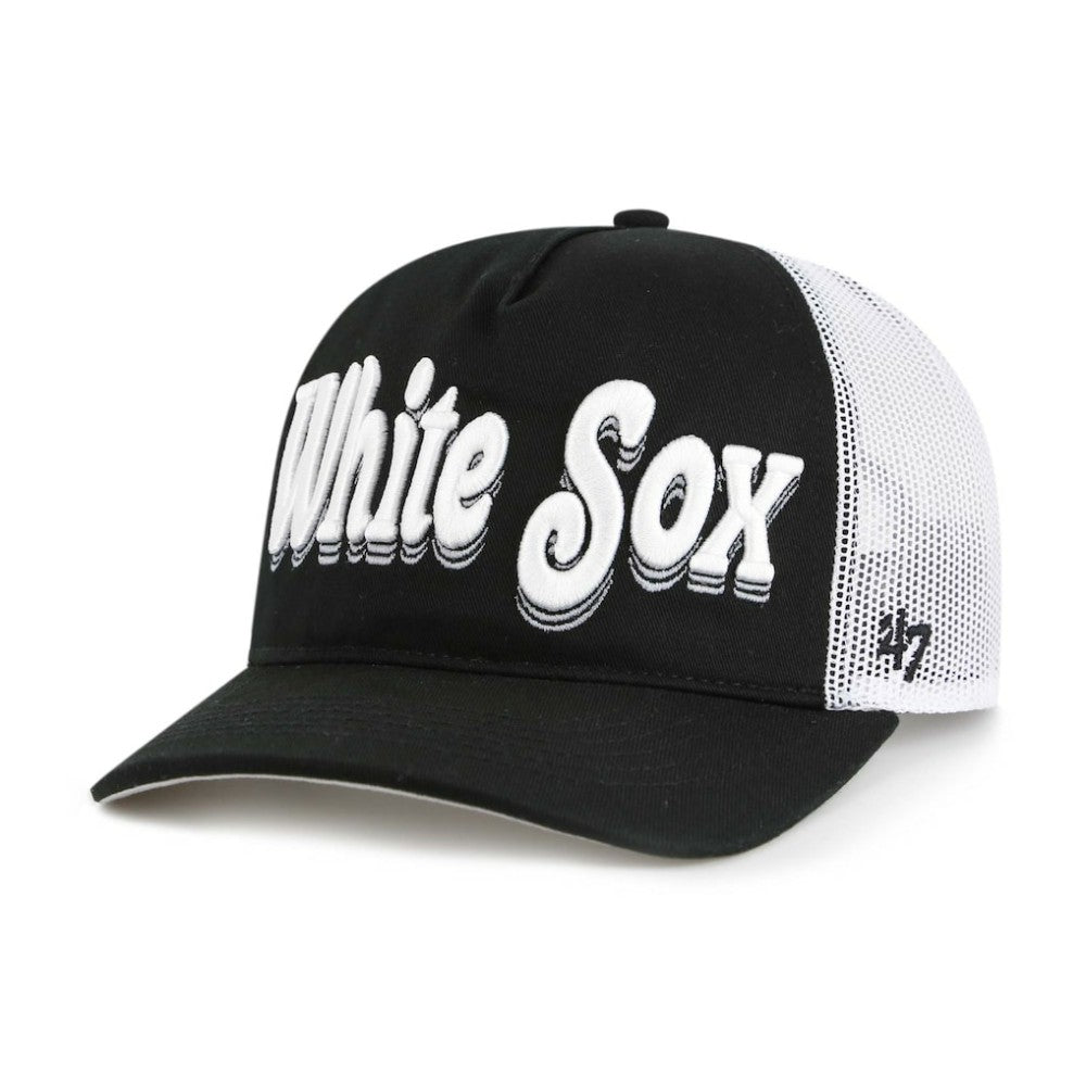 Chicago White Sox '47 Women's Biloxi Hitch Adjustable Hat - Black Hats