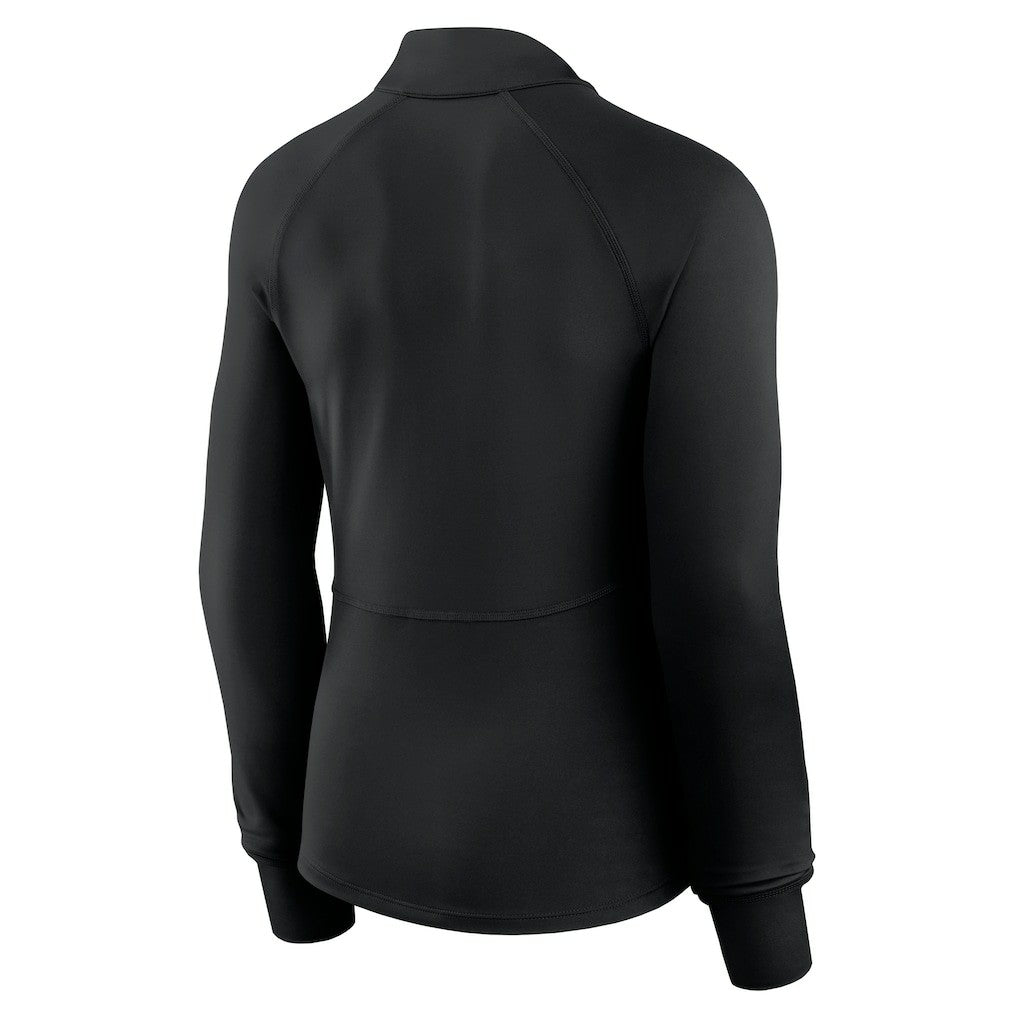 Miami Dolphins Women's Elements Quarter-Zip Jacket Black