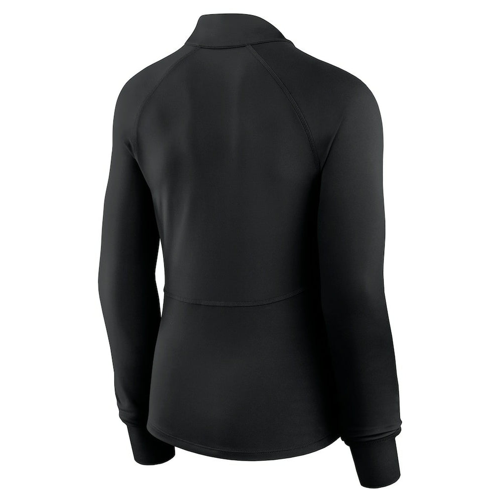 Miami Dolphins Women's Elements Quarter-Zip Jacket Black