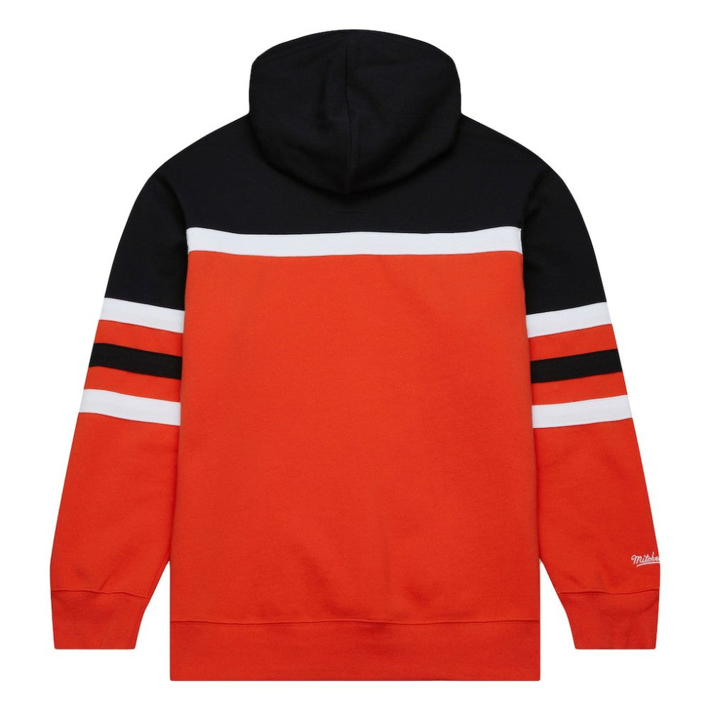 San Francisco Giants Mitchell & Ness Head Coach Pullover Hoodie - Orange/Black Hoodies