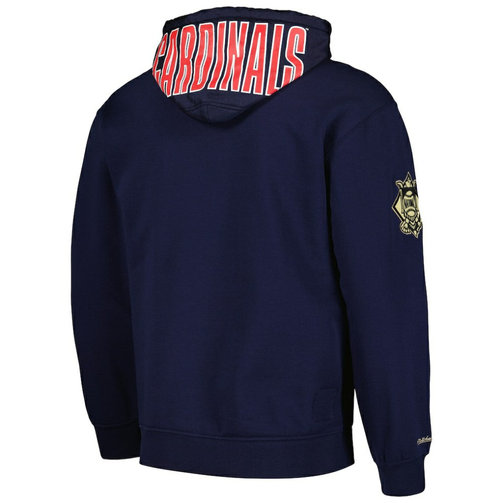 St. Louis Cardinals Mitchell & Ness Team OG 2.0 Current Logo Pullover Hoodie - Navy Hoodies
