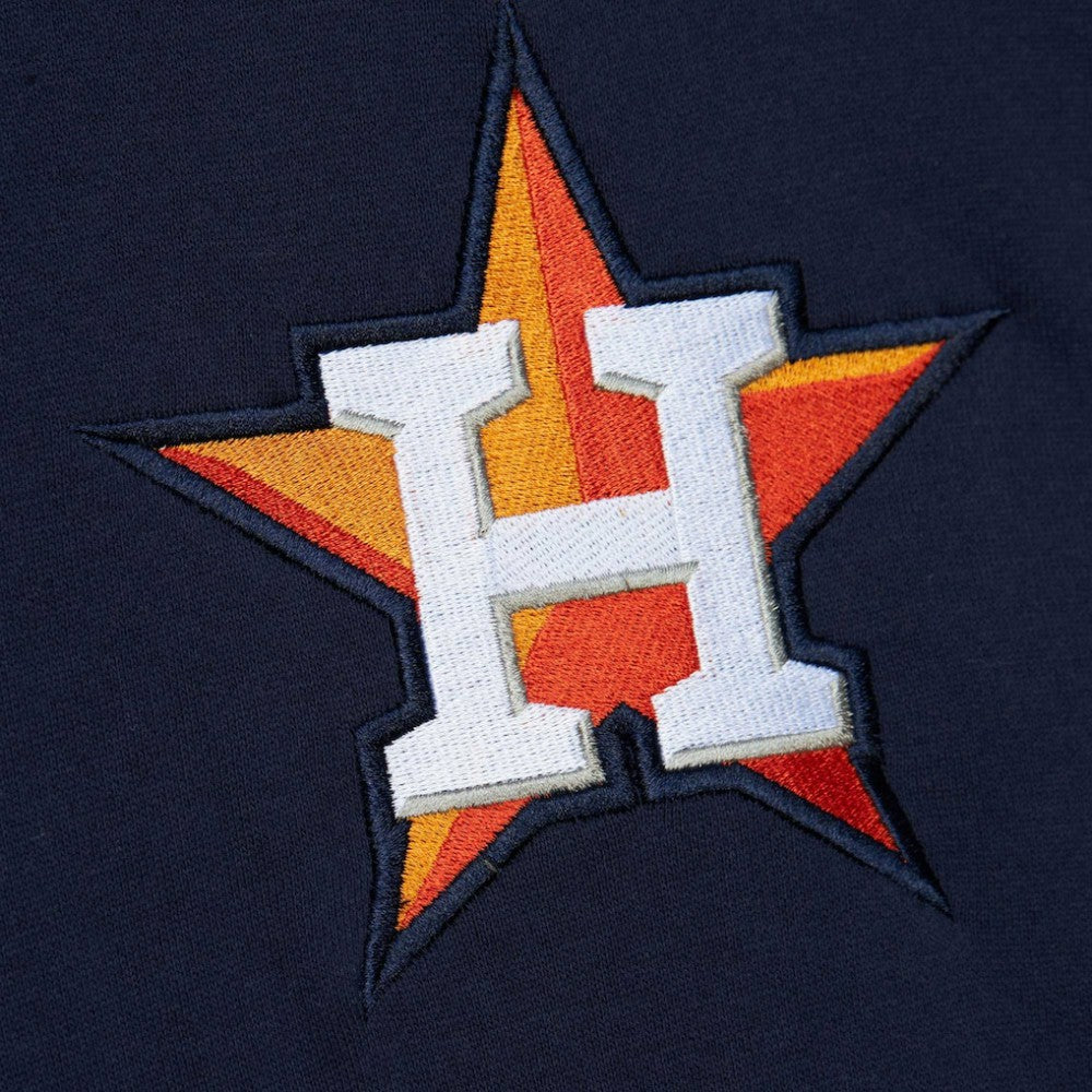 Houston Astros Mitchell & Ness Team OG 2.0 Current Logo Pullover Hoodie - Navy Hoodies