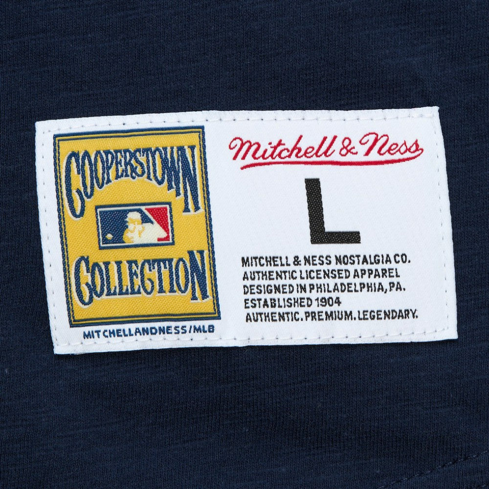 Houston Astros Mitchell & Ness Cooperstown Collection Legendary Raglan Slub Henley 3/4-Sleeve T-Shirt - Navy T-shirts
