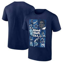DaRon Bland Dallas Cowboys Pick Six T-Shirt Navy