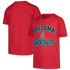 Arizona Diamondbacks Youth Heart & Soul T-Shirt - Red T-shirts
