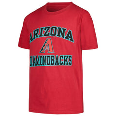 Arizona Diamondbacks Youth Heart & Soul T-Shirt - Red T-shirts