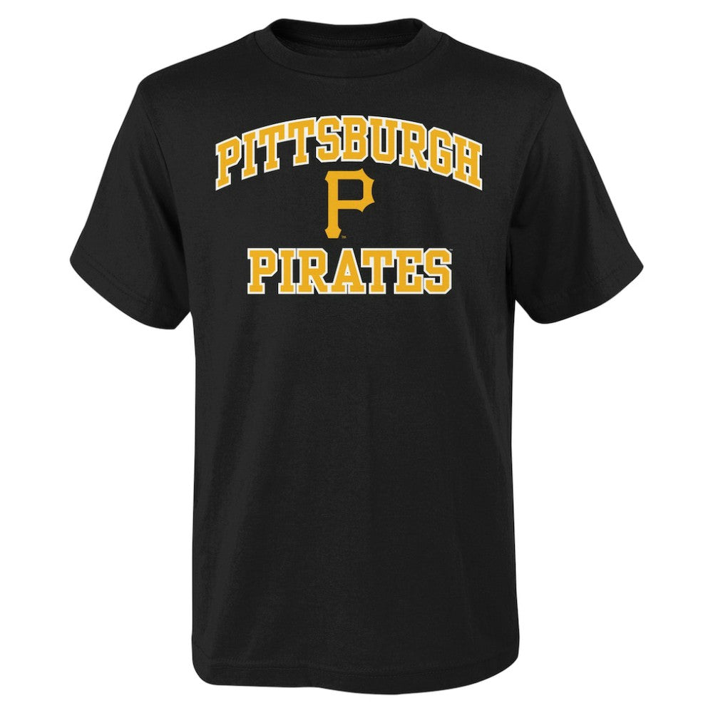Pittsburgh Pirates Youth Heart & Soul T-Shirt - Black T-shirts