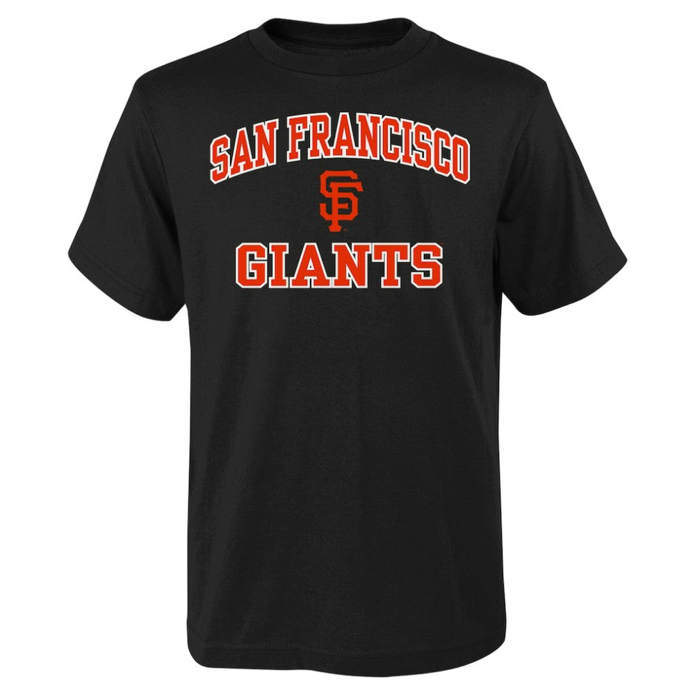 San Francisco Giants Youth Heart & Soul T-Shirt - Black T-shirts