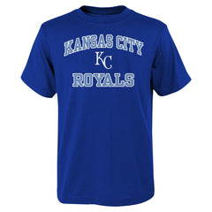 Kansas City Royals Youth Heart & Soul T-Shirt - Royal T-shirts
