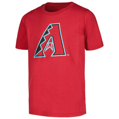 Arizona Diamondbacks Youth Primary Logo T-Shirt - Red T-shirts