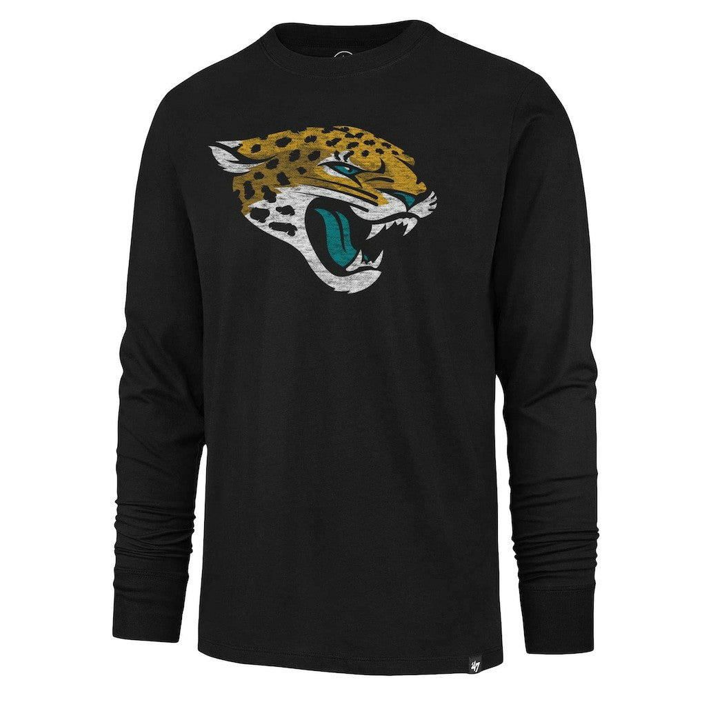 Jacksonville Jaguars '47 Premier Franklin Long Sleeve T-Shirt Black