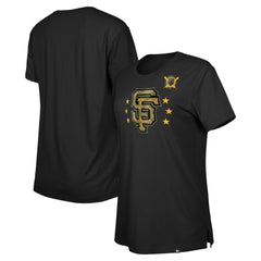 San Francisco Giants New Era Women's Armed Forces Day T-Shirt - Black T-shirts