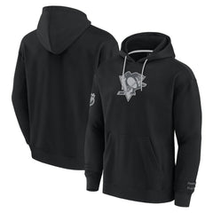 NHL Pittsburgh Penguins Fanatics Elements Pace Pullover Hoodie - Black