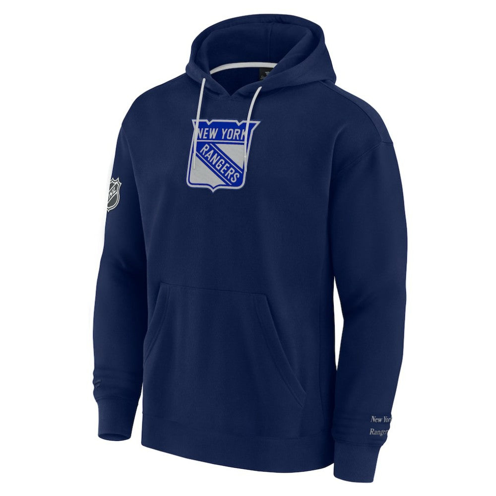 NHL New York Rangers Fanatics Elements Pace Pullover Hoodie - Blue