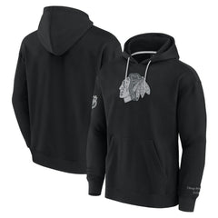 NHL Chicago Blackhawks Fanatics Elements Pace Pullover Hoodie - Black