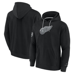 NHL Detroit Red Wings Fanatics Elements Pace Pullover Hoodie - Black