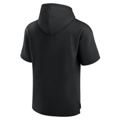 NHL Boston Bruins Fanatics Elements Ready Short Sleeve Pullover Hoodie - Black