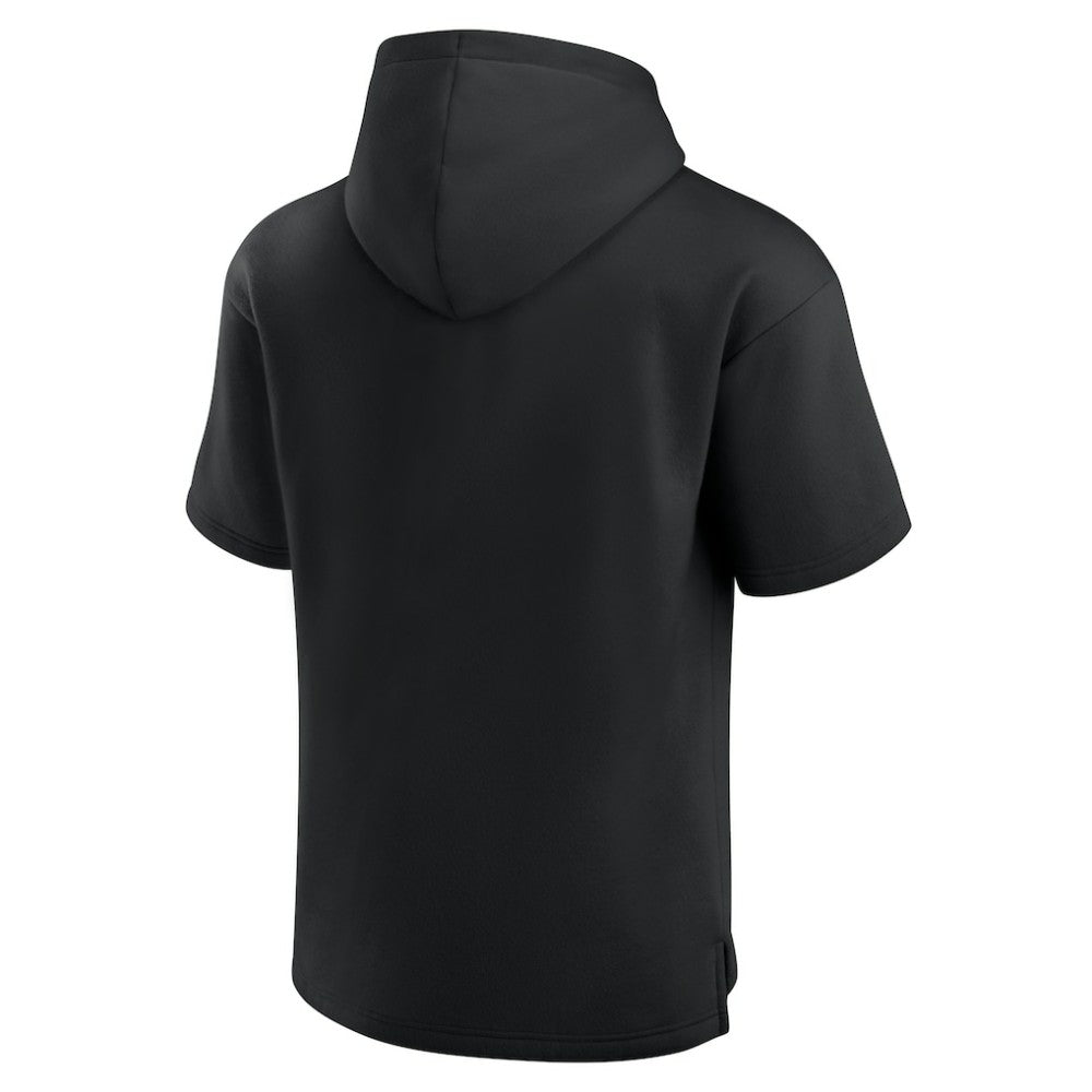 NHL Tampa Bay Lightning Fanatics Elements Ready Short Sleeve Pullover Hoodie - Black
