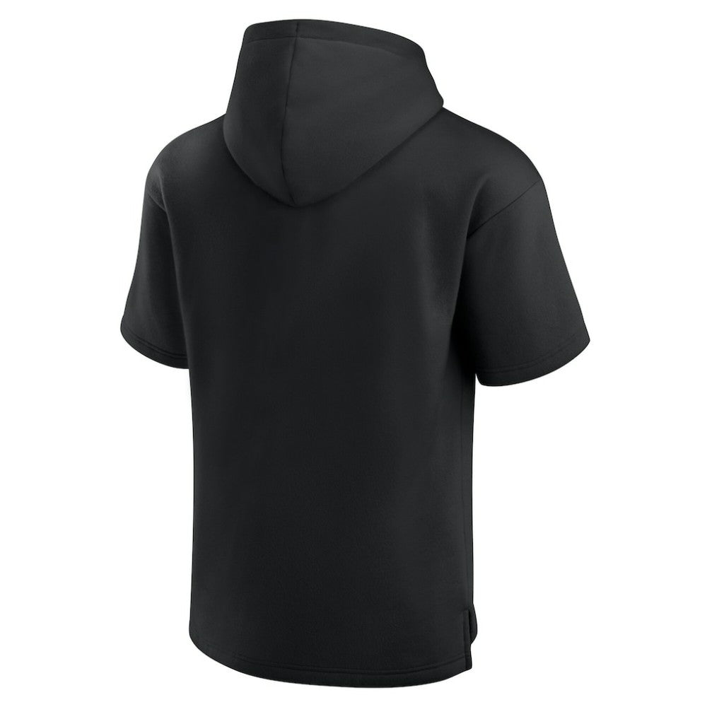 NHL Pittsburgh Penguins Fanatics Elements Ready Short Sleeve Pullover Hoodie - Black