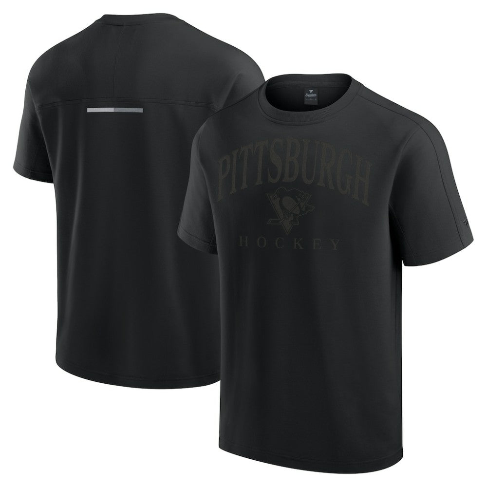 NHL Pittsburgh Penguins Fanatics Elements Flex Tri-Blend T-Shirt - Black