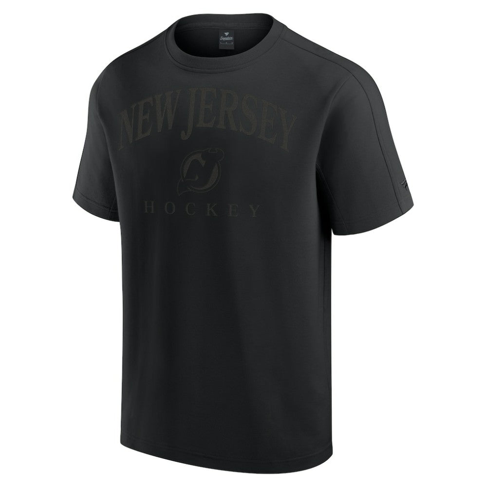 NHL New Jersey Devils Fanatics Elements Flex Tri-Blend T-Shirt - Black