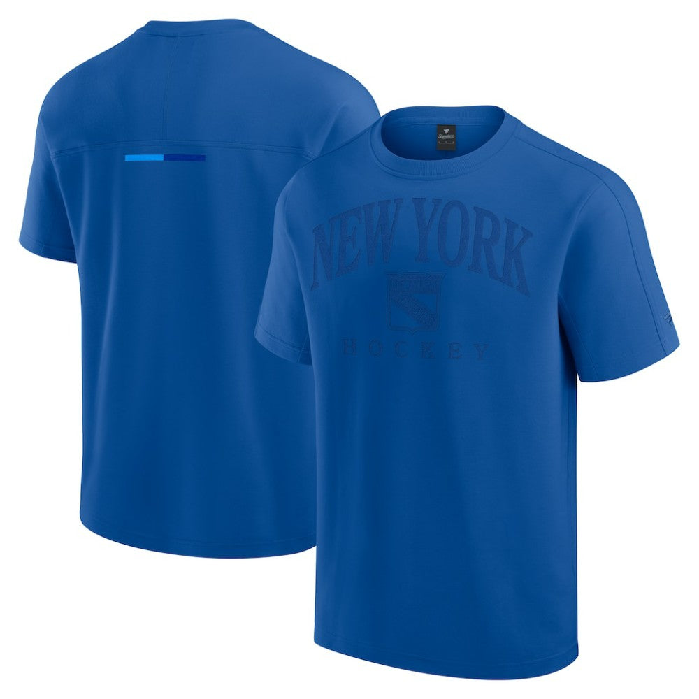 NHL New York Rangers Fanatics Elements Flex Tri-Blend T-Shirt - Blue