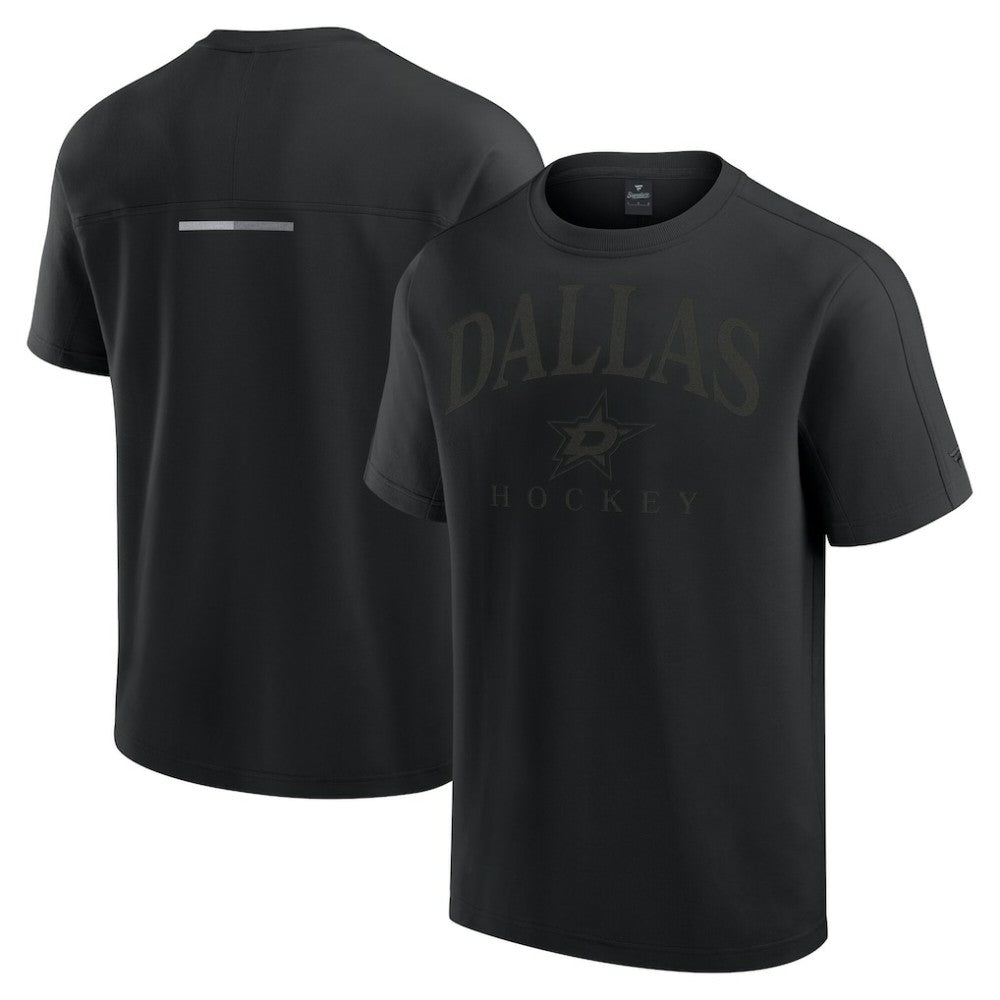 NHL Dallas Stars Fanatics Elements Flex Tri-Blend T-Shirt - Black