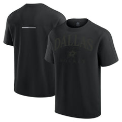 NHL Dallas Stars Fanatics Elements Flex Tri-Blend T-Shirt - Black