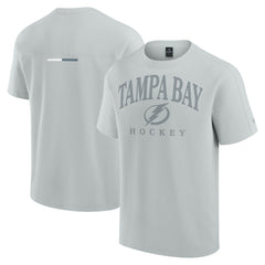 NHL Tampa Bay Lightning Fanatics Elements Flex Tri-Blend T-Shirt - Gray