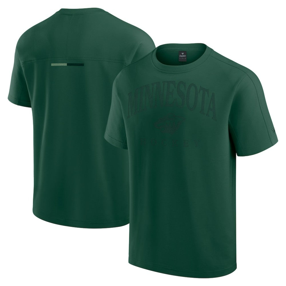 NHL Minnesota Wild Fanatics Elements Flex Tri-Blend T-Shirt - Green