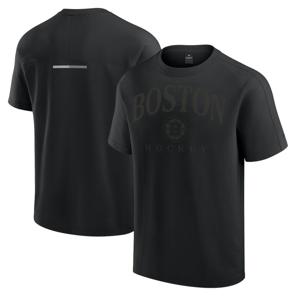 NHL Boston Bruins Fanatics Elements Flex Tri-Blend T-Shirt - Black