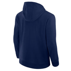 NHL Seattle Kraken Fanatics Elements Tonal Primary Tri-Blend Full-Zip Hoodie - Navy