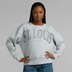 NHL St. Louis Blues Fanatics Women's Elements Flow Pullover Sweatshirt - Gray
