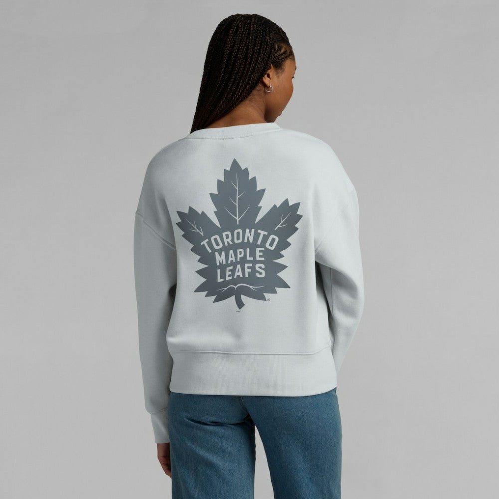NHL Toronto Maple Leafs Fanatics Women's Elements Flow Pullover Sweatshirt - Gray
