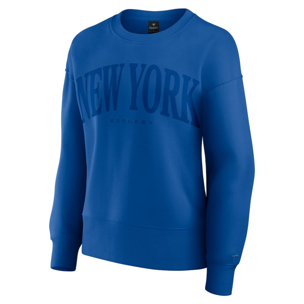 NHL New York Rangers Fanatics Women's Elements Flow Pullover Sweatshirt - Royal