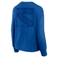 NHL New York Rangers Fanatics Women's Elements Flow Pullover Sweatshirt - Royal