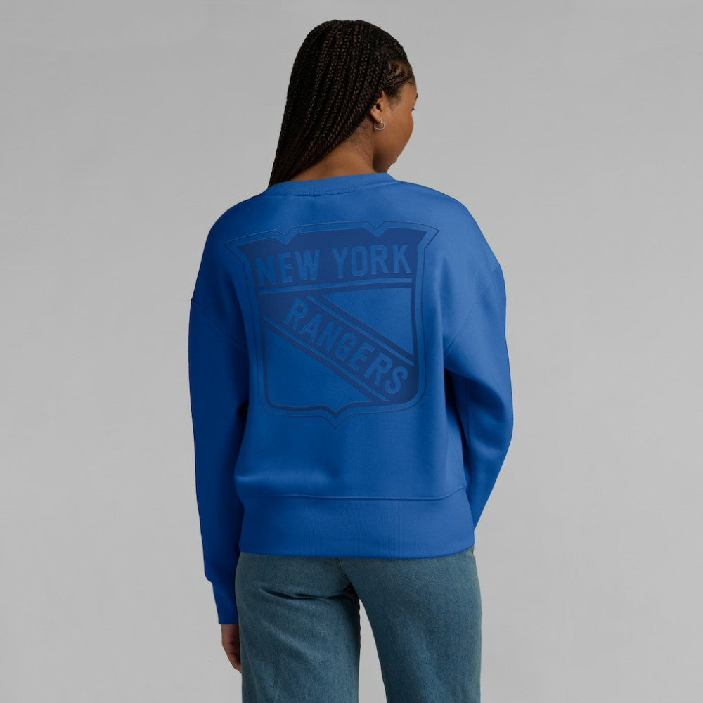 NHL New York Rangers Fanatics Women's Elements Flow Pullover Sweatshirt - Royal