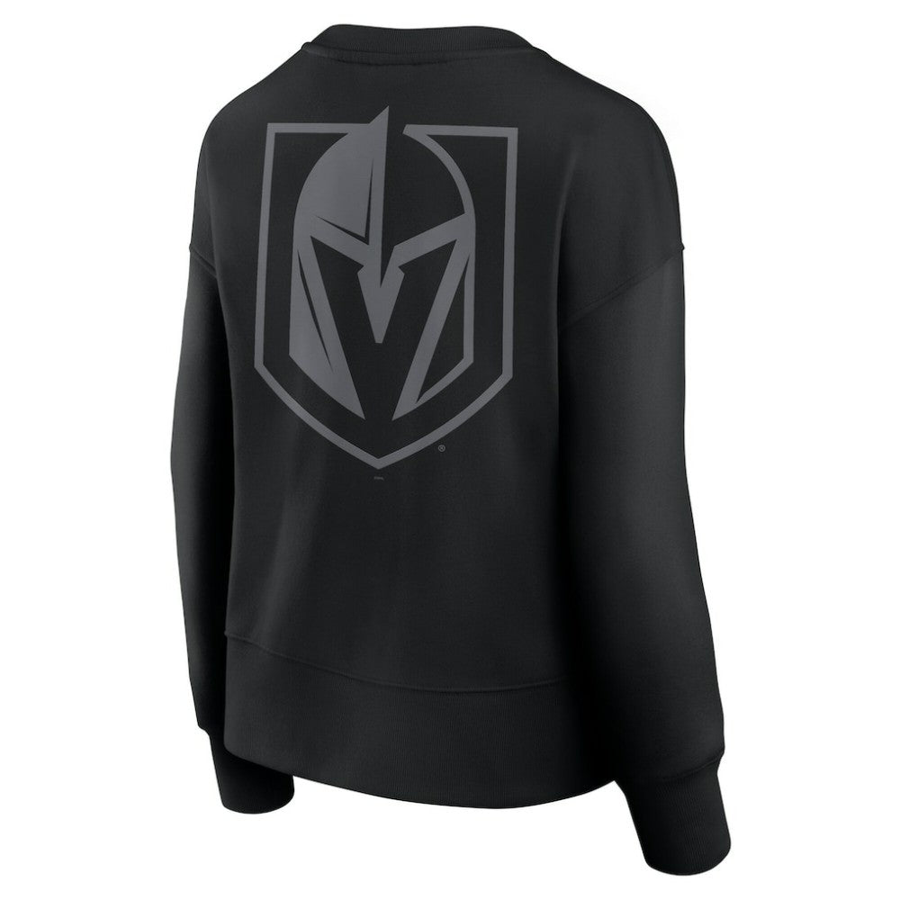 NHL Vegas Golden Knights Fanatics Women's Elements Flow Pullover Sweatshirt - Black