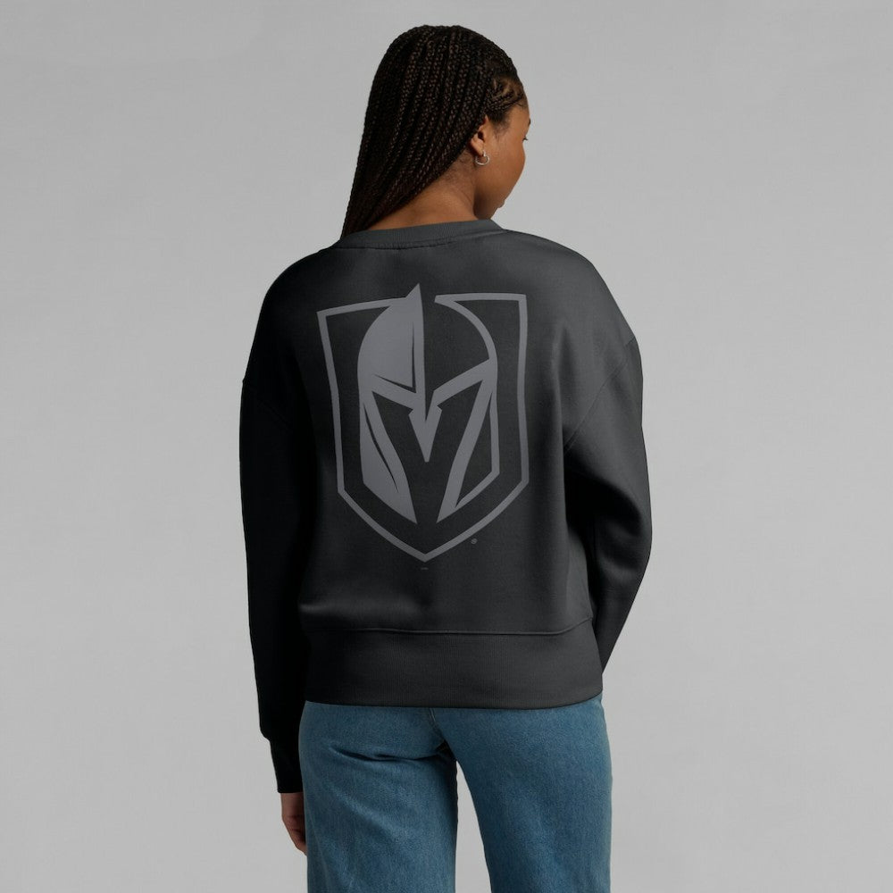 NHL Vegas Golden Knights Fanatics Women's Elements Flow Pullover Sweatshirt - Black