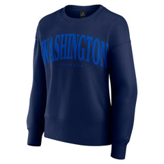 NHL Washington Capitals Fanatics Women's Elements Flow Pullover Sweatshirt - Navy
