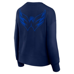 NHL Washington Capitals Fanatics Women's Elements Flow Pullover Sweatshirt - Navy
