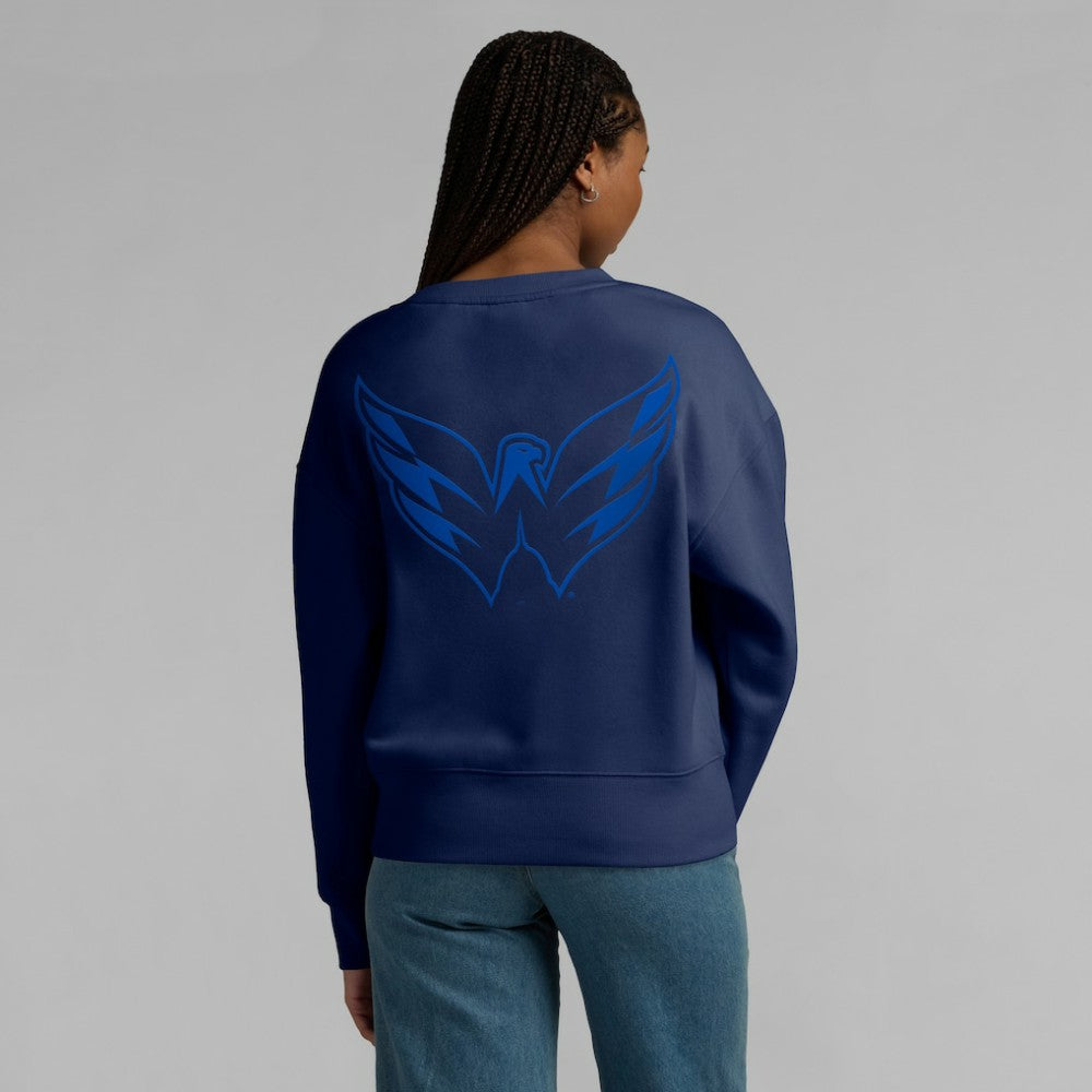 NHL Washington Capitals Fanatics Women's Elements Flow Pullover Sweatshirt - Navy