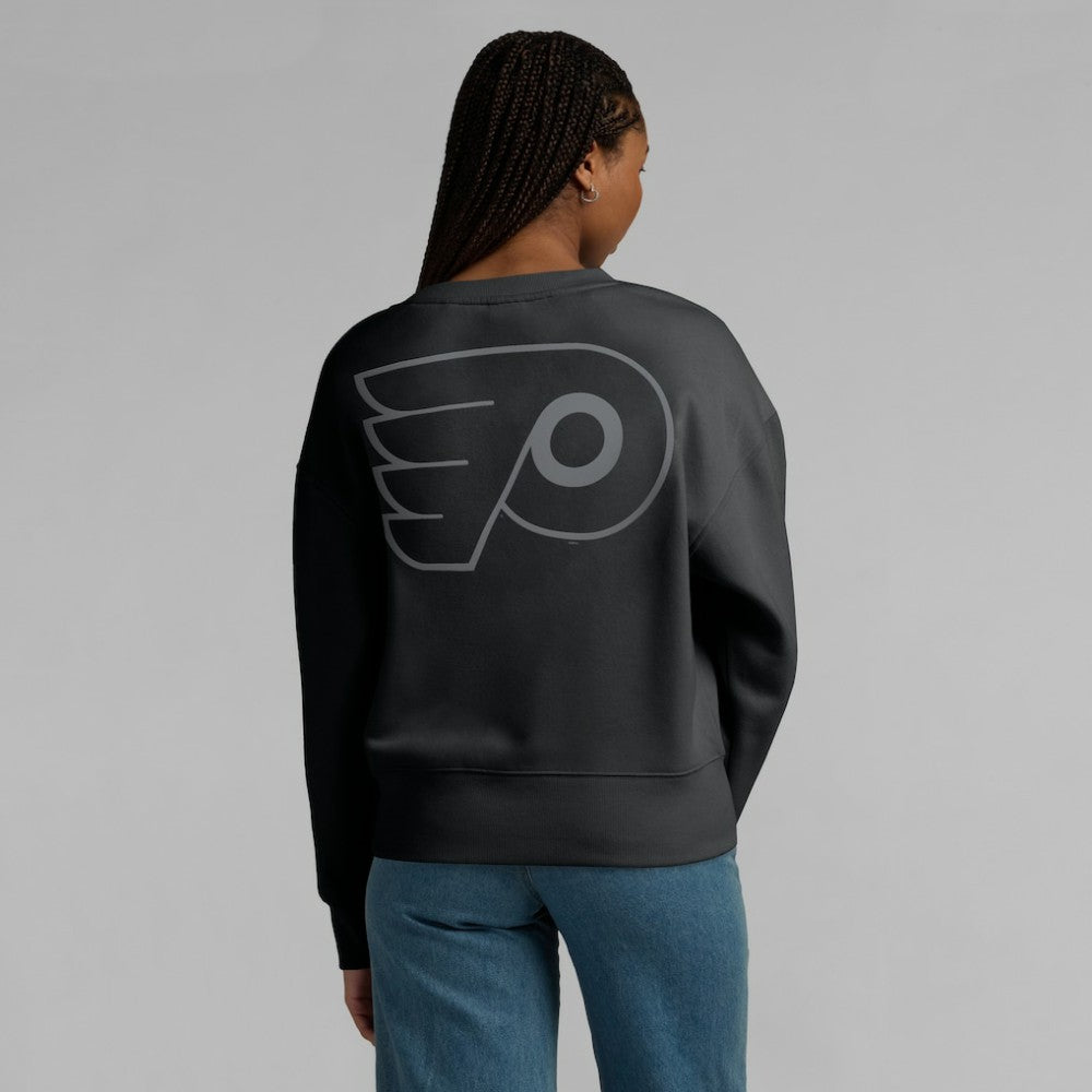 NHL Philadelphia Flyers Fanatics Women's Elements Flow Pullover Sweatshirt - Black