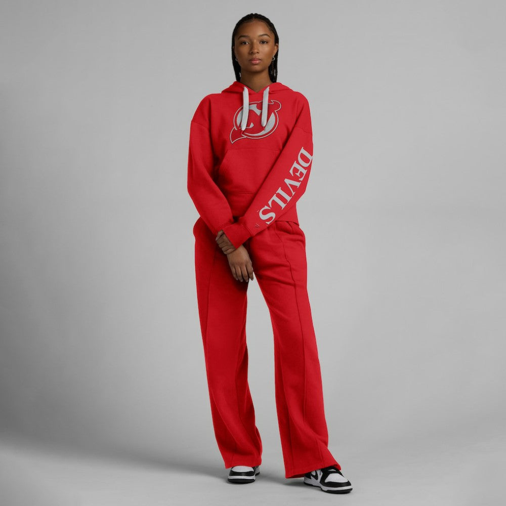 NHL New Jersey Devils Fanatics Women's Elements Next Pullover Hoodie - Red