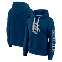 NHL Seattle Kraken Fanatics Women's Elements Next Pullover Hoodie - Deep Sea Blue