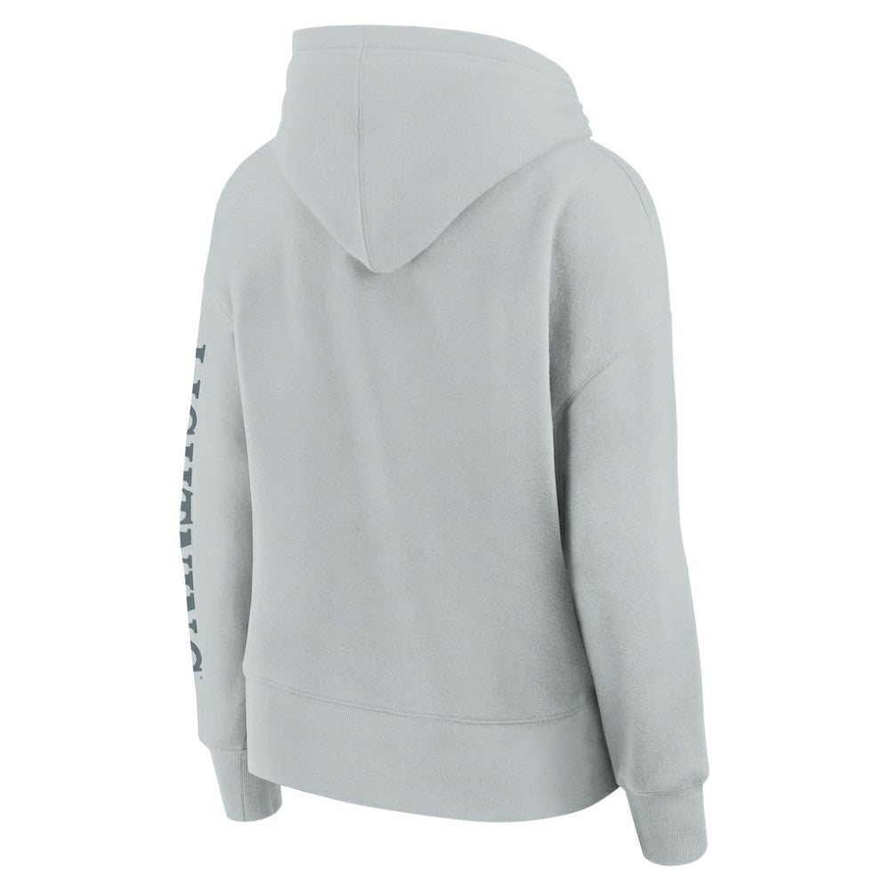 NHL Tampa Bay Lightning Fanatics Women's Elements Next Pullover Hoodie - Gray