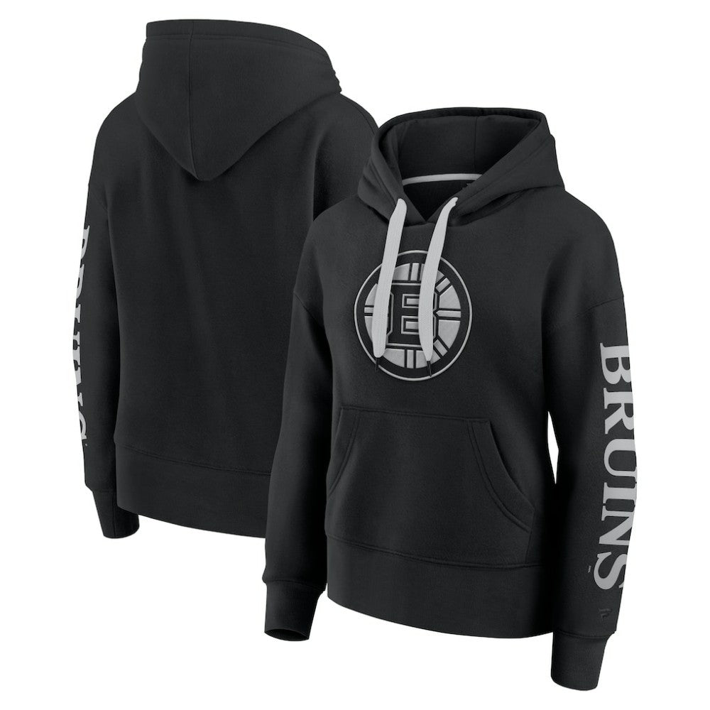NHL Boston Bruins Fanatics Women's Elements Next Pullover Hoodie - Black