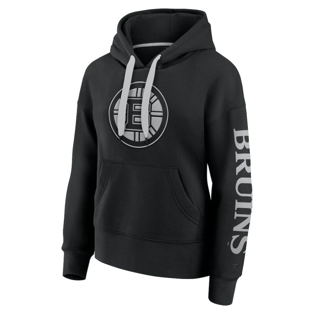 NHL Boston Bruins Fanatics Women's Elements Next Pullover Hoodie - Black